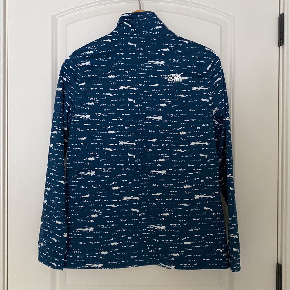 NEW The North Face 100 Cinder Full Zip Jacket Monterey Blue Print - sz Medium - Picture 3 of 7